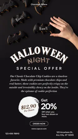 Halloween Special Offer Instagram Story