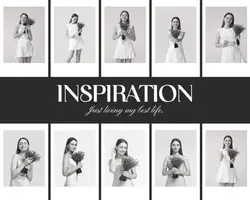Non-Marketing Photo Collage White Aesthetic