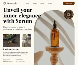 Beauty Care Product Display Facebook Post