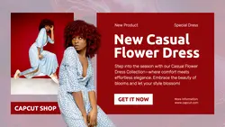 Casual Dress Fashion Promotion Twitter Post