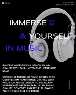 Electronic products Discount headphones