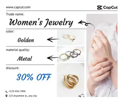 jewelry ring display minimalist