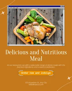 Foods & Beverage Menu