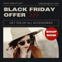 Black Friday Offer Promote Instagram Post