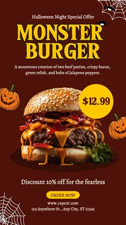 Halloween Special Sale Tiktok Post