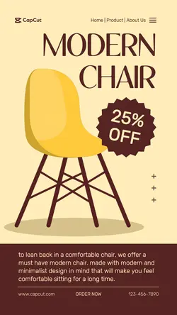 Furniture Product Promotion Sale Tiktok Post