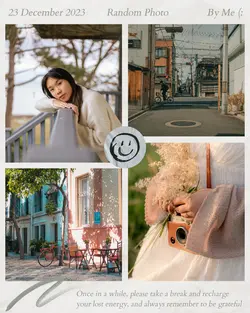 Non-Marketing Personal Sharing Photo Collage Random Picture