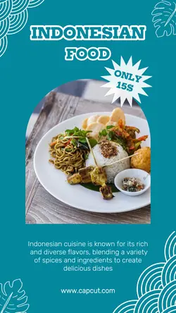 Indonesian Food Promotion Instagram Story