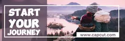 Non-marketing, Email header, minimalist traveler