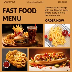 FASE FOOD MENU INSTAGRAM POST