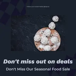 Foods & Beverage Sales Promotion