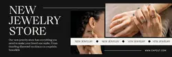 Fashion Jewelry Store Twitter Cover