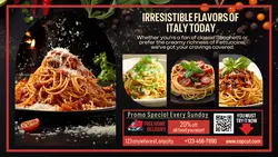 food promotion twitter post