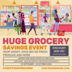 Other Grocery Promotion Social Media Post