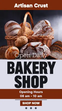 Food Bakery Shop Instagram Story