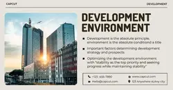 Business Development environment publicize Modern
