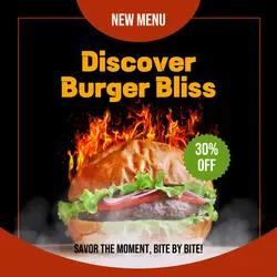 E-Commerce Food Menu Product Display