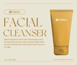 Beauty Facial cleanser Show Business