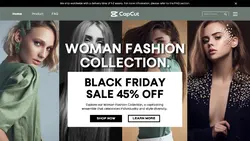 Modern UI Fashion Black Friday Sale Website
