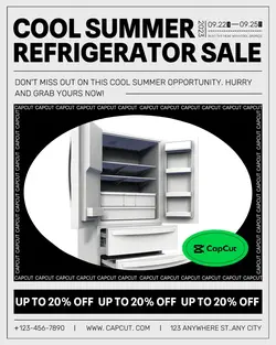 Electronic products Discount refrigerator