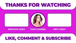 Non-marketing YouTube End Screen