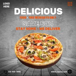 Food - Pizza - Instagram ad