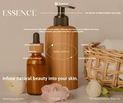 Beauty & Personal care Product display Trial details Essence Stylized
