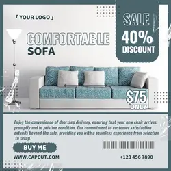 Furniture - Comfortable Sofa