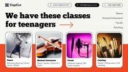 Education Art classes introduction Minimalist