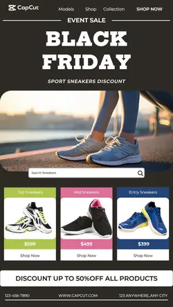 Black Friday Sneakers Discount