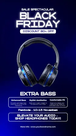 Black Friday Sale for Instagram Story