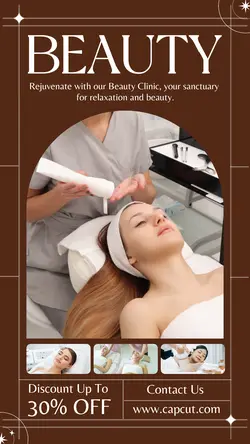 Beauty Clinic Promotion Instagram Post