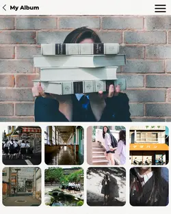 Non-Marketing Personal Sharing Photo Collage My Album