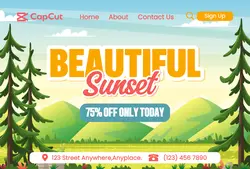 Camping Promotion Page