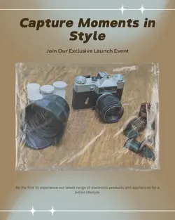 Electronic products & Appliances Invitation