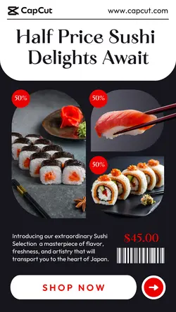 Food and Beverage Promotion Instagram Story