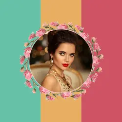 Non-marketing instagram profile photo mix colors