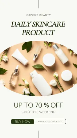 Personal Care Product Promotion Instagram Story