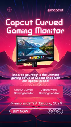 Electronic Gaming Monitor Promotion