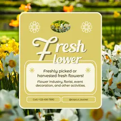 Other Industry Product Display Flower Sale