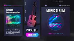 entertainment music album Promotion trend