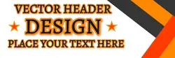 Creative Style Email Header