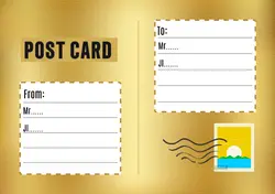 post card official 