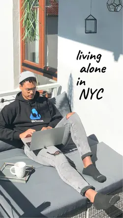 Living Alone Vlog Youtube Thumbnail