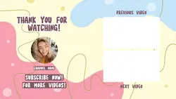 Non-Marketing Youtube End Screen