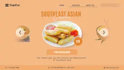 Food Website Landing Page - Business