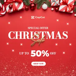 Special Christmas Sale Template