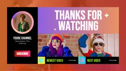Youtube Endscreen Gradients