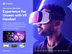 Electronics Virtual Reality Headset Display