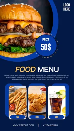 Food Menu Instagrram Story